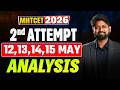 Second Attempt Analysis - MHTCET 2026 by Ankush Sir #mhtcet2026