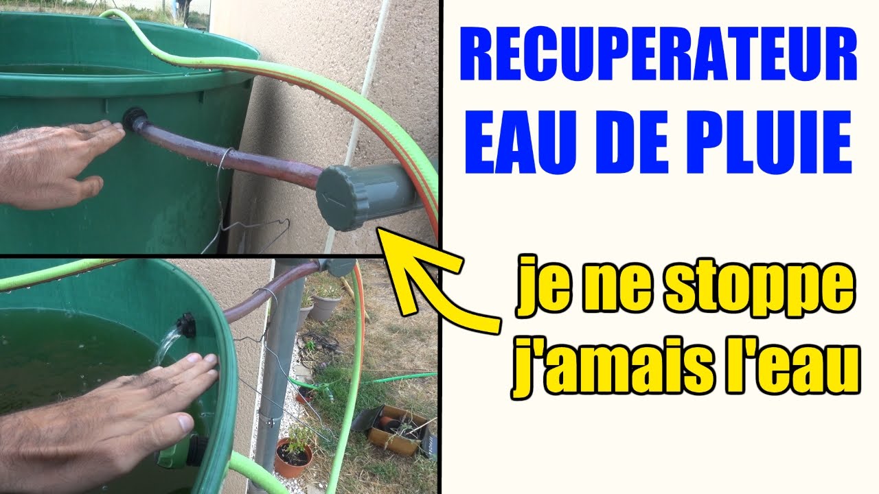 Tutoriel : Installer un Trop Plein sur une Cuve de Récupération d