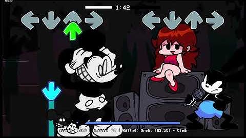 Friday Night Funkin - You Cant Run But Sadmouse.avi and oswald sings it