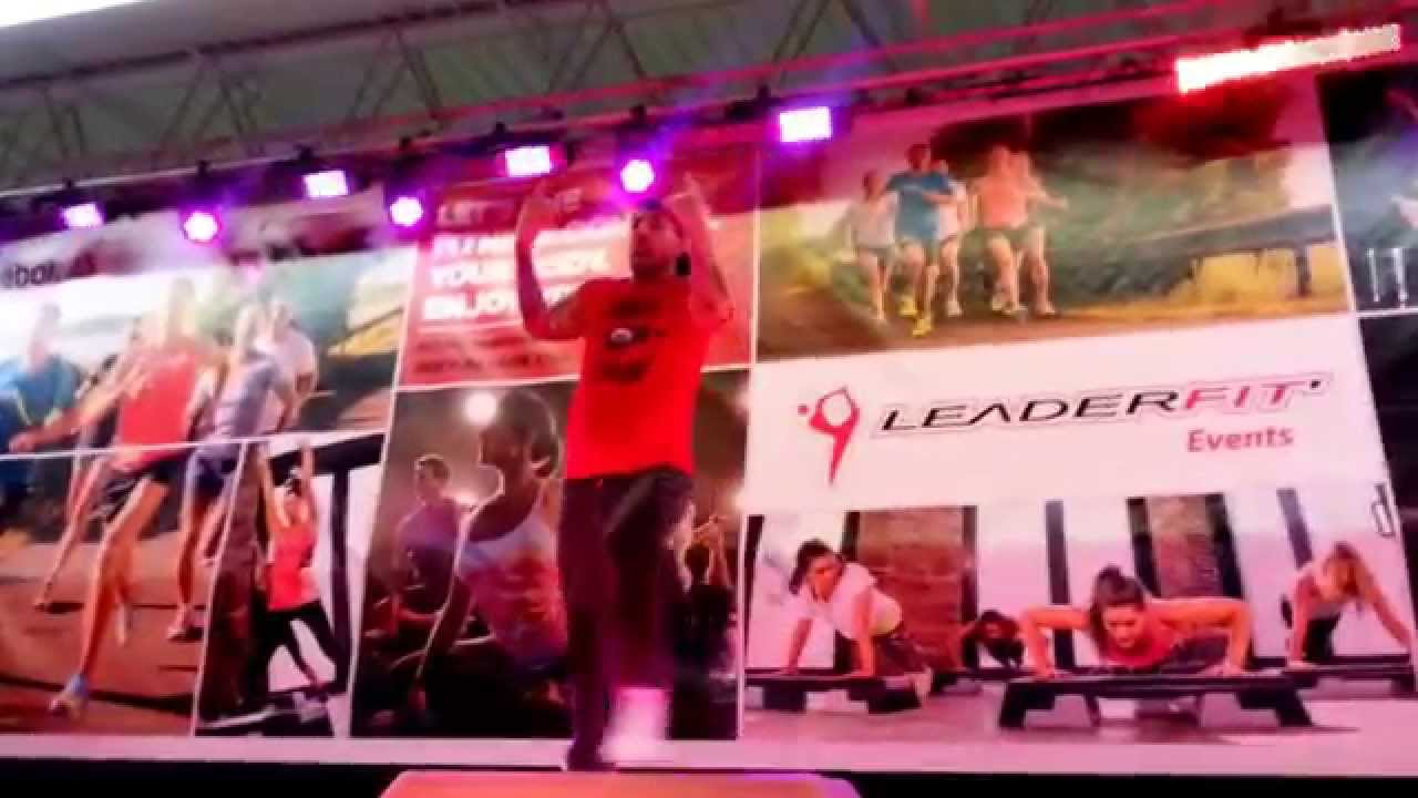 Morgan Moreau@Step@Salon Mondial du Fitness@Paris2014