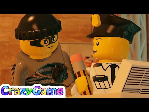 #Lego City Undercover 100% Guide #8 Uptown Museum (Red Brick, Police Shield, etc)