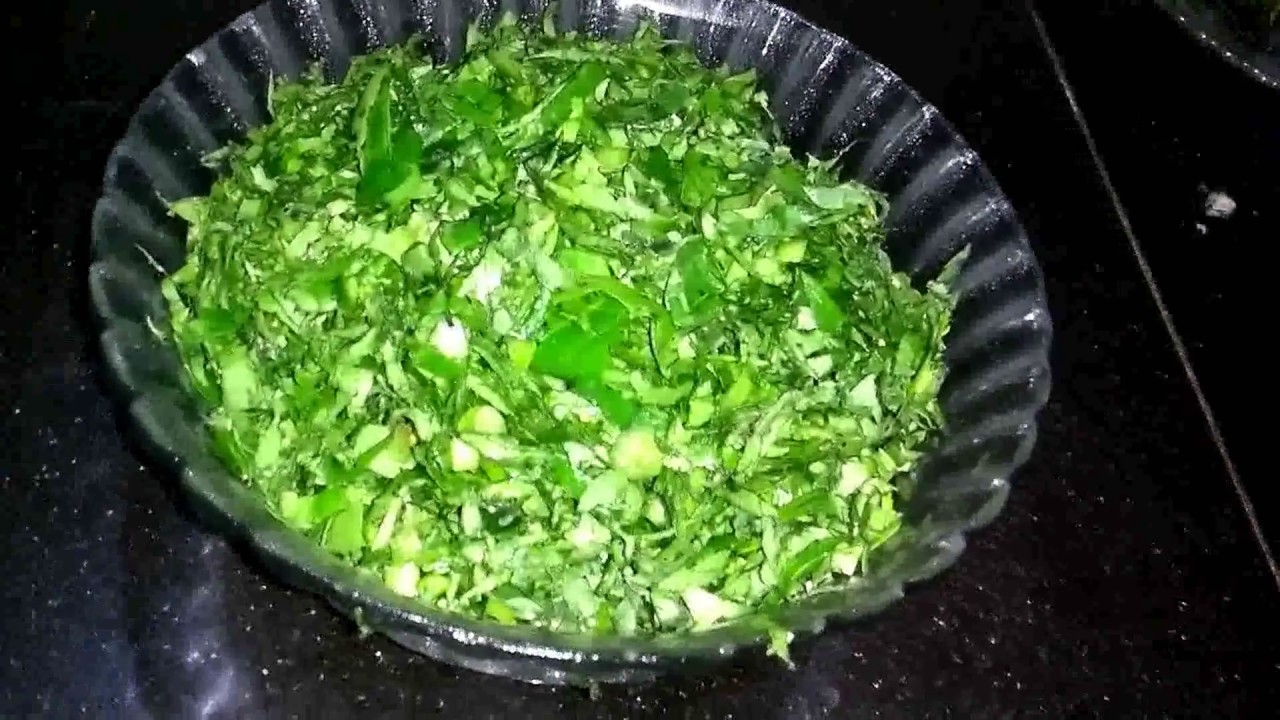Sambar Cheera Sambar Cheera Thoran (Water Leaf Fry).....സാംബാര്ചീര തോരന് - YouTube