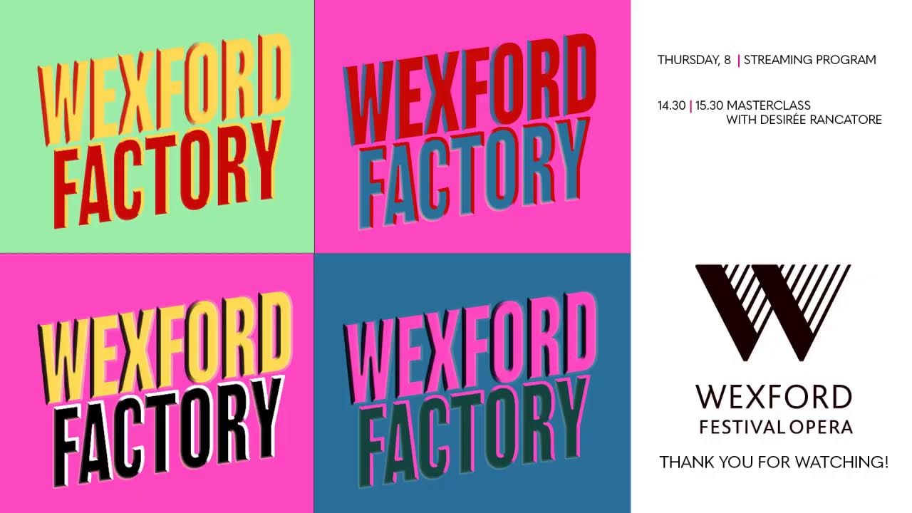 Wexford Factory WFO2022 | Masterclass with Ernesto Palacio