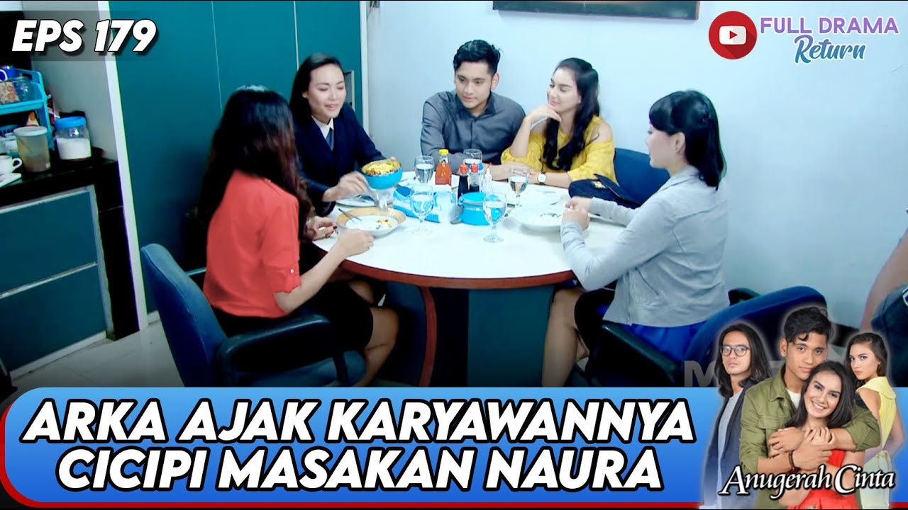 MENGEJUTKAN! TERNYATA DIDALAM MAKANAN MASAKAN NAURA ADA CICAKNYA | ANUGERAH CINTA | EPS.179 (1/5)