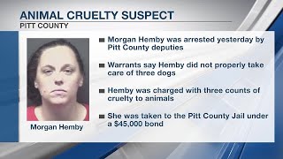 Pitt County woman facing animal cruelty charges in deaths of multiple dogs
