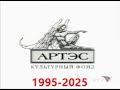 Эволюция заставки Культурного фонда &quot;Артэс&quot; (1995-н.в.) №1