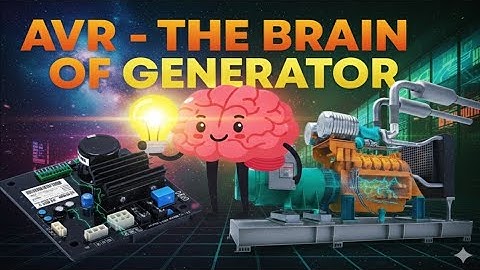 AVR - Automatic Voltage Regulator for diesel Generator the brain of generation Voltage ⚡️ 