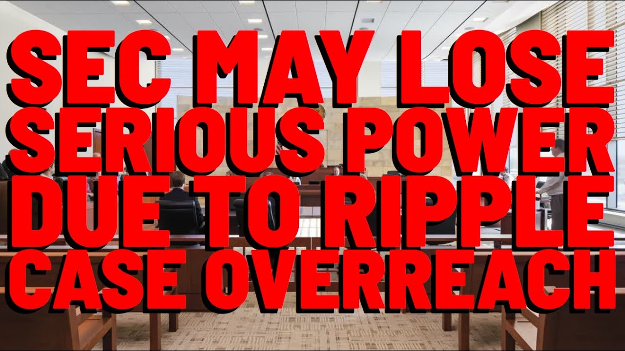 XRP SEC May Lose SERIOUS POWER Due To Ripple Lawsuit FOX REPORTS