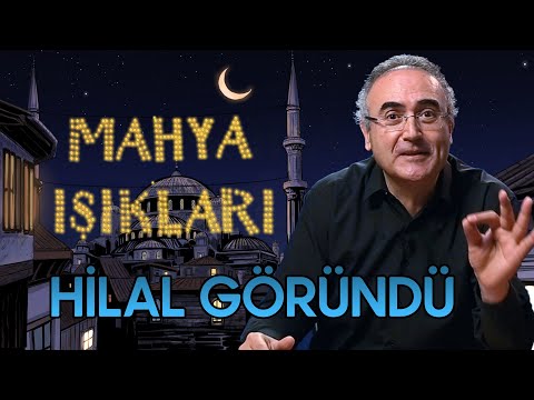 Mahya Işıkları 1. Gün | Hilal Göründü