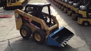 STOCK # 26233 CATERPILLAR 226D3 RUBBER TIRE SKIDSTEER----OTAY MESA SALES--619-671-1020