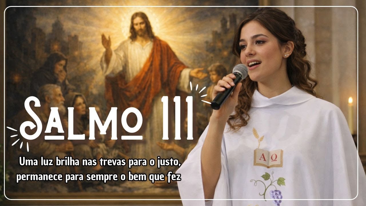 Salmo 111 - Uma luz brilha nas trevas para o justo, permanece para sempre o bem que fez