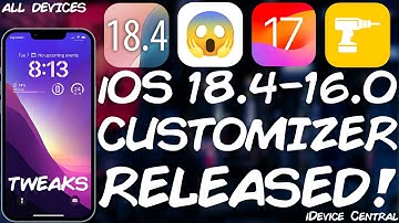 iOS 18.4 - iOS 16 (All Devices): Nugget iOS Customizer RELEASE! Even More Features! No Jailbreak!