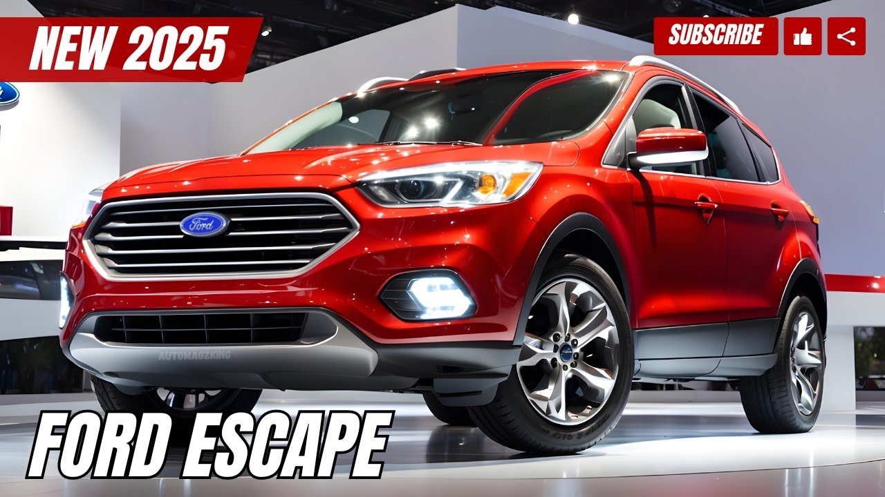 2025 Ford Escape Revealed Most Comfortable Car YouTube