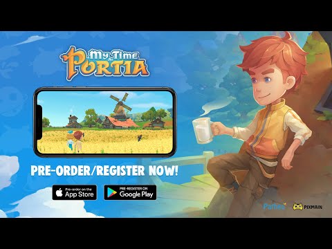 My Time at Portia Mobile - Available for Pre-Order/Registration on App Store and Google Play!