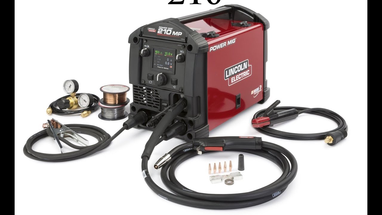Lincoln Power Mig 210 MP Welder Review YouTube