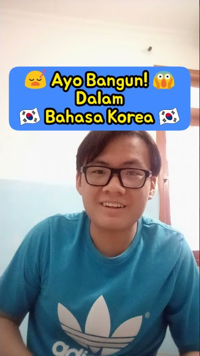 😴 Ayo Bangun! 🔔 Dalam Bahasa Korea 🇰🇷 | INFORMAL & FORMAL