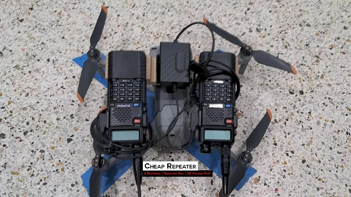 Is It A Baofeng That Flies or a DJI That HAMs? Drone Repeater, Part 1