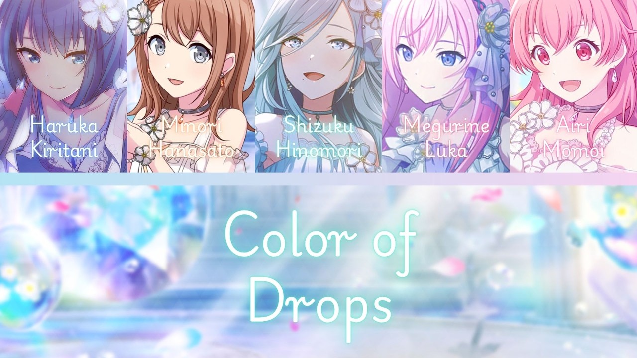 Color of Drops- MORE MORE JUMP!- [FULL] (ROM/ENG/KAN) [LYRICS +