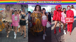 GOKIL!! PERTAMA KALI LIHAT PARADE LGBT DI MEKSIKO | MARCHA LGBT QUERETARO 2023