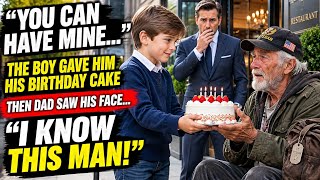 Billionaire’s Son Gave His Birthday Cake to a Homeless Veteran—Then He Whispered, “Dad”