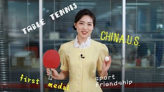 Ping-Pong Diplomacy 2.0: Sports exchange boosts global communication