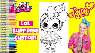 jojo siwa coloring book pages  youtube