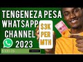 Jinsi Ya Kutengeneza Pesa Kupitia WhatsApp Channel 2023 Earn 3000 Per Monthly On WhatsApp Channel Jinsi Ya Kutengeneza Pesa Kupitia WhatsApp Channel 2023 Earn 3000 Per Monthly On WhatsApp Channel