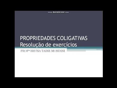 Propriedades Coligativas -