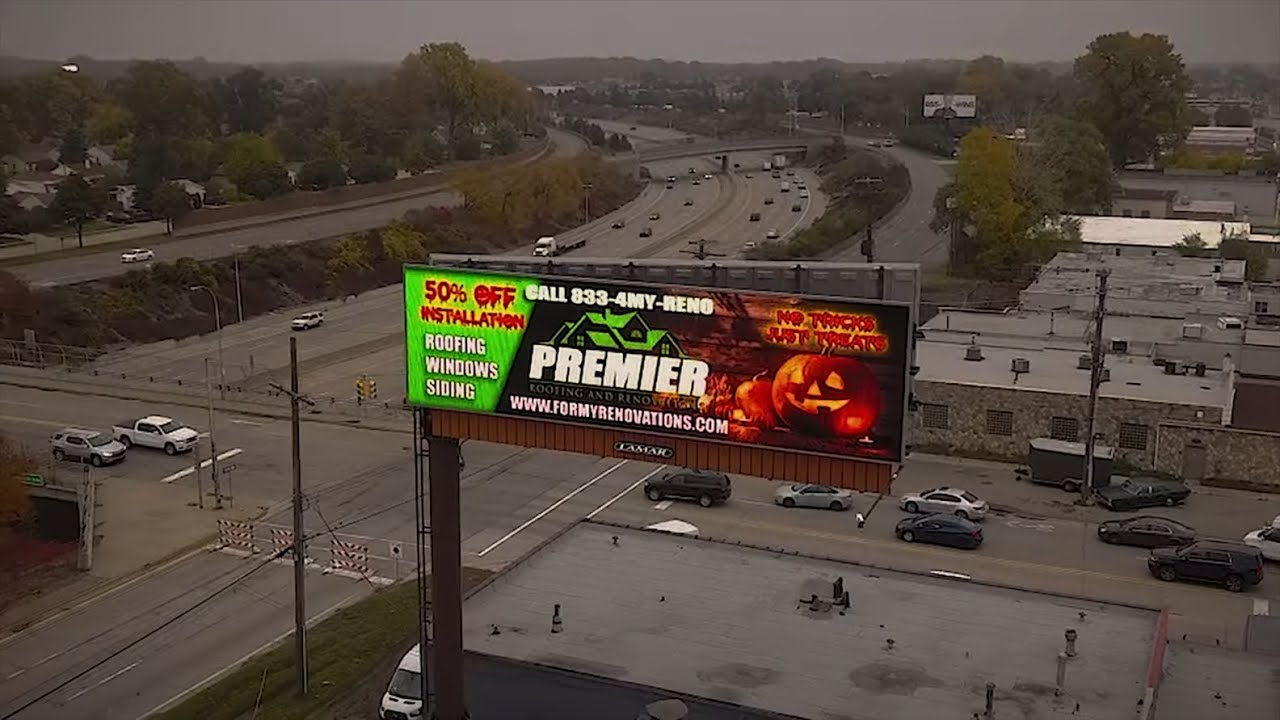 Billboard Drone advertisement