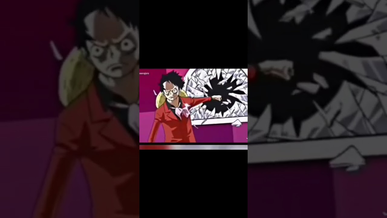 luffy broke That mirror like a boss😤🔥