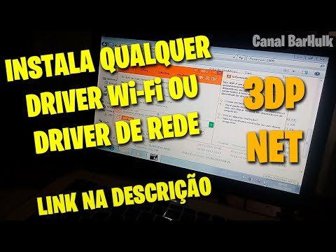 Vídeo: Como Instalar Um Driver Adequado Para Uma Placa De Rede