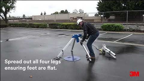 3M™ DBI-SALA® Rescue Davit System Setup