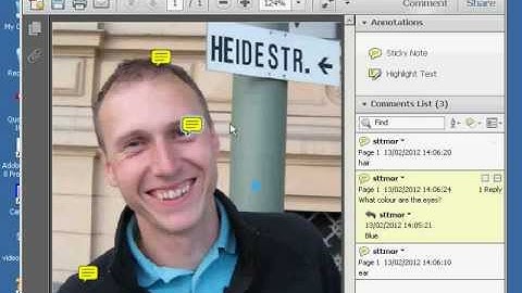 Sticky notes - Adobe Acrobat