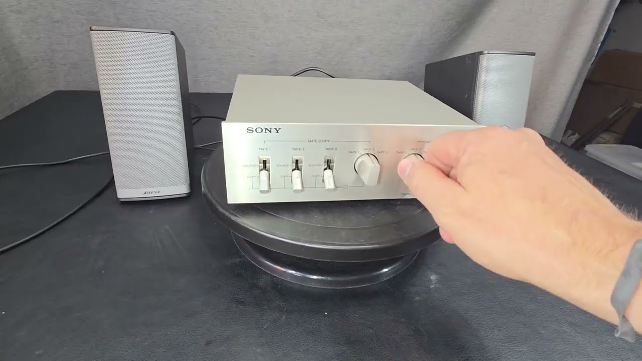 SONY SB 500 TAPECORDER SELECTOR - YouTube