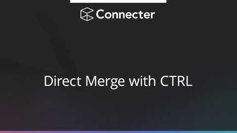 Direct Merge in 3ds Max with CTRL