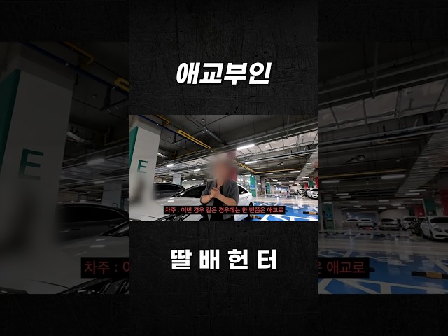 장애인 행세 한번쯤은 애교로 봐달라는 아주머니
