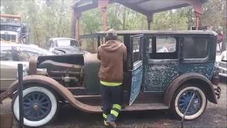 1927 FRANKLIN FIRST DRIVE IN 70+ YEARS BARN FIND