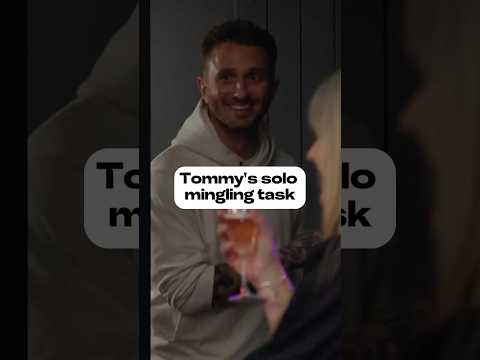 Tommy's solo mingling task