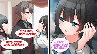 ［Manga dub］I'm just a butler of a rich girl but she suddenly asked me to marry her because..［RomCom］
