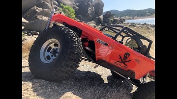 How to install Rock Pirates RC Servo Winch tray in a Axial SCX10 II