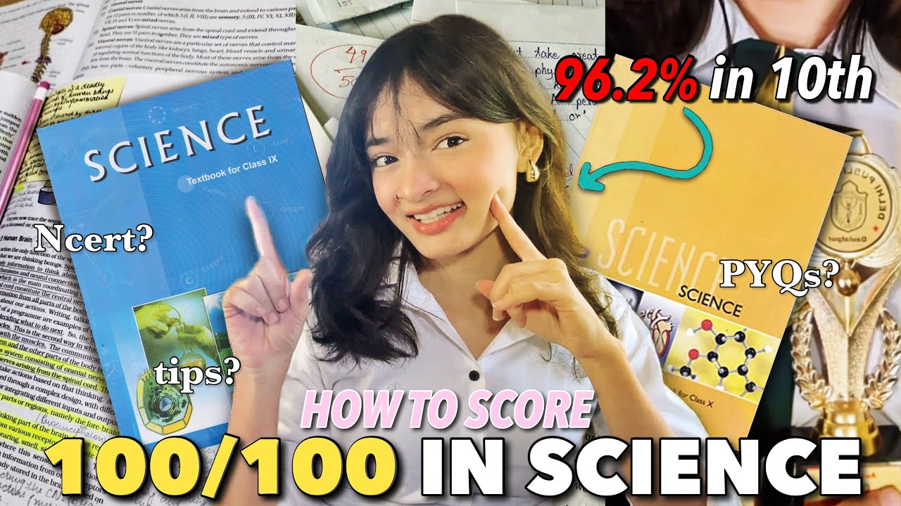 🔥 HOW TO SCORE 100/100 IN SCIENCE CLASS 10 | Score 95+ in 10th boards ...