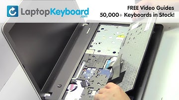 Lenovo Thinkpad E531 Keyboard Replacement Installation Guide 20DF E550 E560 20EV