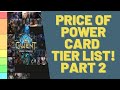 GWENT | Price Of Power Card Tier List - Part 2