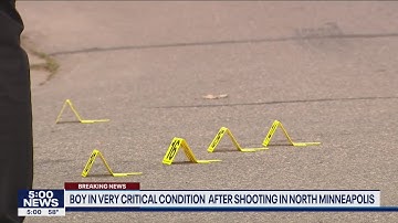 Child in critical condition after being shot in north Minneapolis | FOX 9 KMSP