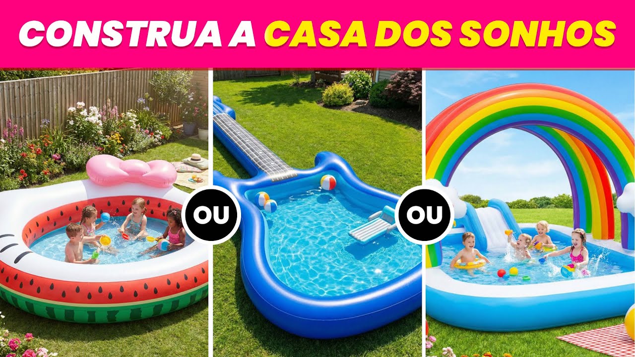 Você prefere construir o quarto de luxo dos seus sonhos? 🛏️🧸🌈🤑  | BloxQuiz TV