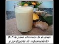 Batido para eliminar la barriga y protegerte de enfermedades efectivo 100%