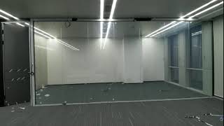 Switchable glass partition in a office | Eb Glass