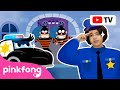 [4K] Police Car | Dance Along | Kids Rhymes | Let's Dance Together! | Pinkfong Songs for Kids