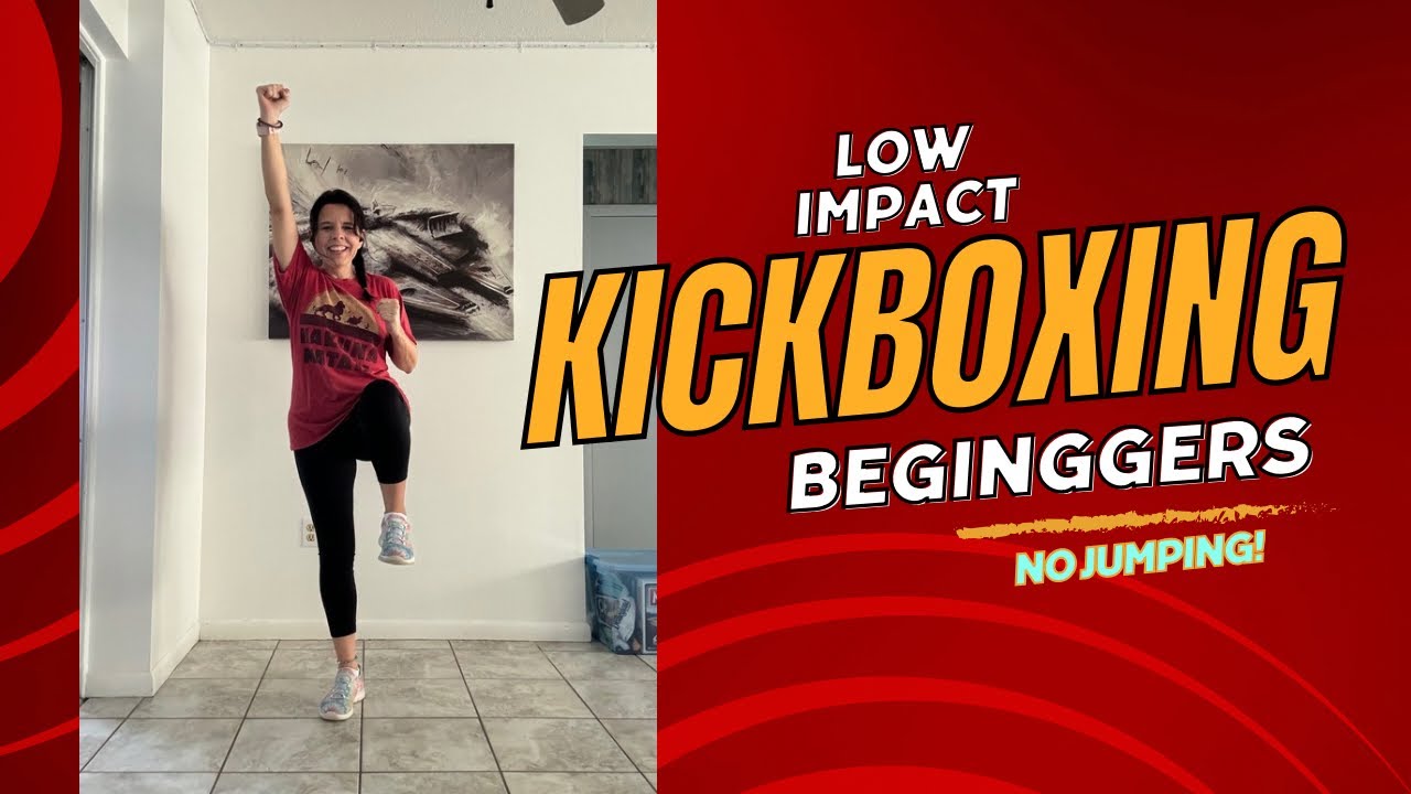 Beginners kickboxing workout | low impact | no jumping - YouTube