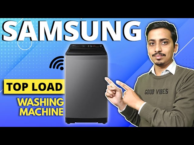 Samsung New Top Load 8KG Washing Machine || WA80BG4542BD || Ecobubble  washing machine || Review - YouTube